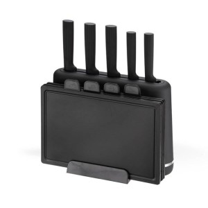 Zestaw noży i desek MR-1412-BLACK MAESTRO