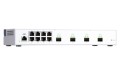 Switch zarządzalny QNAP QSW-M408-4C 8x 1GbE 4x 10GbE SFP+ Biały - 2639253