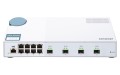 Switch zarządzalny QNAP QSW-M408-4C 8x 1GbE 4x 10GbE SFP+ Biały - 2639252
