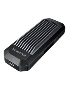 GRAUGEAR G-M202-AC-10G obudowa do dysków twardych Obudowa SSD Czarny M.2