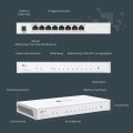TP-Link Festa FS308G Zarządzany L2/L2+ Gigabit Ethernet (10/100/1000) Obsługa PoE Biały - 2628702