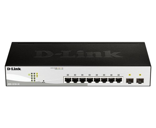 DGS-1210-10 GBIT SMART SWITCH/10-PORT LAYER2 MANAGED GR - 2628738