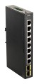 Przemysłowy gigabitowy przełącznik niezarządzalny D-Link z 2 gniazdami SFP - szyna DIN - 2549981