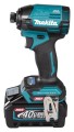 Makita Zakrętarka udarowa 40V XGT TD002GD202 220Nm 2x2,5Ah - 2642433