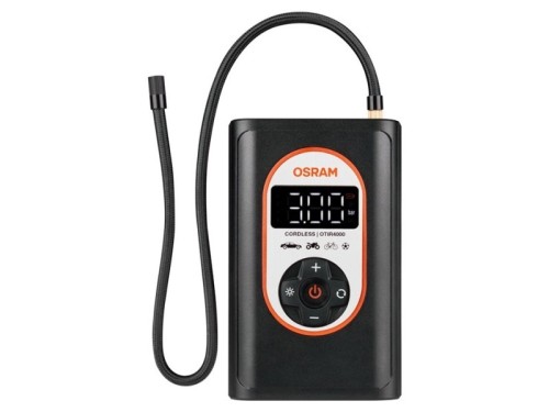 Kompresor 12V, 8,3bar - ładowalna pompka do opon z cyfrowym podświetlanym wyświetlaczem - 2552671