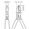 Szczypce tnące boczne 125mm - 2642676