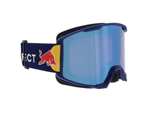 RedBull SPECT Solo gogle do sportów zimowych Granatowy (marynarski) Unisex Niebieski Cylindryczna (płaska) soczewka - 2642700
