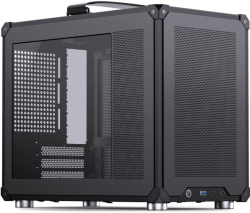 Obudowa PC Jonsbo C6 MAX, Mini Obudowa, Micro-ATX, Szkło Hartowane - - 2553581