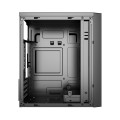 GEMBIRD OBUDOWA FORNAX K170 MINI-TOWER (1X USB 3.1, 2X USB 2.0, 1X USB TYP-C, CZYTNIK KART, 2X MINIJACK) CZARNA - 2642768