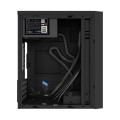 GEMBIRD OBUDOWA FORNAX K170 600W 80PLUS BRONZE MINI-TOWER (1X USB 3.1, 2X USB 2.0, 1X USB TYP-C, CZYTNIK KART) CZARNA - 2642804