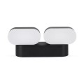 Kinkiet ścienny V-TAC VT-814 obrotowy 12W LED IP65 3000K 1100lm (SKU 8293) Czarny - 2643022