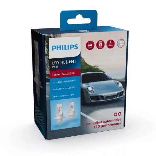 Philips Ultinon LED Ultinon Pro9200 HL 11342U92X2 Bezkonkurencyjna wydajność LED w motoryzacji - 2643079