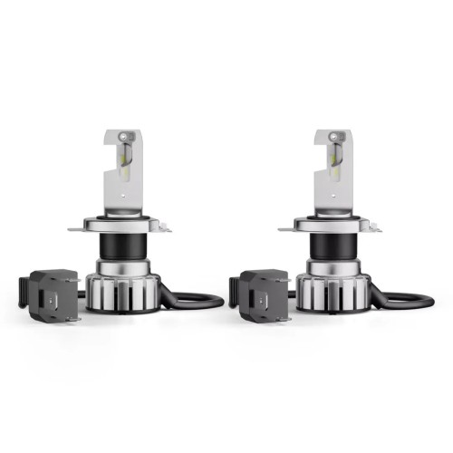 Żarówka LED (Zestaw 2szt.) H4 12V 27/23W P43T możliwość legalizacji dla wybranych samochodów NIGHT BREAKER LED SMART, zimna biel 6000K - 2643084