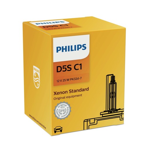 Philips Xenon Standard Rodzaj źródła światła: D5S W opakowaniu: 1 Żarówka samochodowa - 2643120