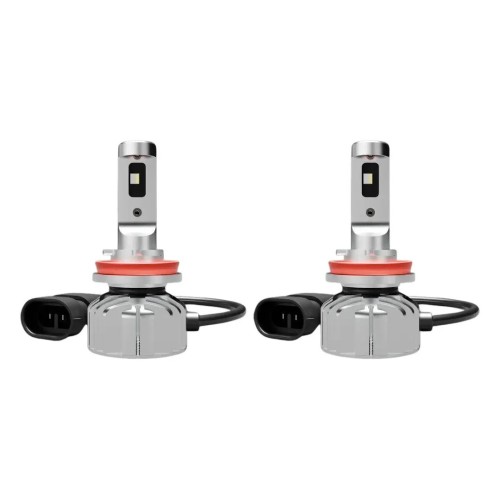 Żarówka LED (Zestaw 2szt.) H8 12V 7W PGJ19-1 możliwość legalizacji dla wybranych samochodów NIGHT BREAKER LED SMART, biała 6000K - 2643135