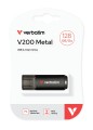 Verbatim V200 Metal USB Drive 128 GB pamięć USB USB Typu-A 3.2 Gen 1 (3.1 Gen 1) Czarny - 2630907