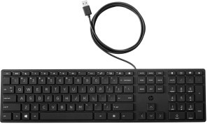 Klawiatura HP 320K Przewodowa Czarna US 9SR37AA