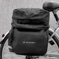 Wozinsky pojemna torba rowerowa 60 l na bagażnik (osłona przeciwdeszczowa w zestawie) czarny (WBB13BK) - 2632736