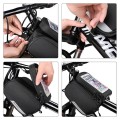 Wozinsky torba rowerowa na ramę + odczepiany pokrowiec na telefon do 6,5" 1,5l czarna (WBB7BK) - 2643850