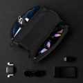 Wozinsky torba rowerowa na ramę + odczepiany pokrowiec na telefon do 6,5" 1,5l czarna (WBB7BK) - 2643854