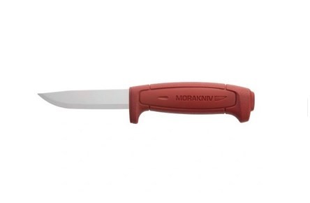 Nóż Morakniv BASIC 511 - Carbon Steel - Czerwony - 2609511