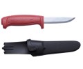 Nóż Morakniv BASIC 511 - Carbon Steel - Czerwony - 2609514