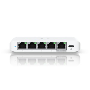 Switch Ubiquiti UniFi Flex Mini 2.5G 5p Managed 1/2,5G (USW-Flex-2.5G-5-EU) (WYPRZEDAŻ)