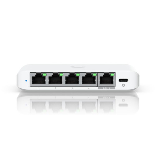 Switch Ubiquiti UniFi Flex Mini 2.5G 5p Managed 1/2,5G (USW-Flex-2.5G-5-EU) (WYPRZEDAŻ) - 2643940