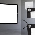 MACLEAN EKRAN PROJEKCYJNY 84", 175X131CM, , OBRAMOWANIE 25MM 4:3, HACZYKI DO NACIĄGU MC-166 - 2643955