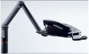 Uchwyt do telefonu NOVUS Telefonschwenker TALKMASTER anthrazit 2 Gele