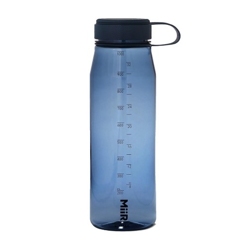 Butelka z tritanu MiiR szeroki wlew 1l Tidal Blue - 2644790