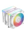 Chłodnica Deepcool K AG620 Biała ARGB V2 - 2635625