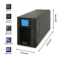 Zasilacz Qoltec 53042 (MT; 1000VA) (WYPRZEDAŻ) - 2644993