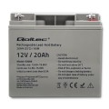 QOLTEC AKUMULATOR AGM 12V | 20AH | MAX.300A - 1732683