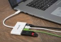 Manhattan 163552 huby i koncentratory USB 3.2 Gen 1 (3.1 Gen 1) Type-C 5000 Mbit/s Biały - 2594235