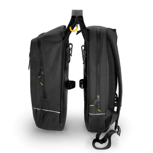 Wozinsky torba rowerowa podwójna plecak 2w1 30l czarna (WBB30BK) - 2632663