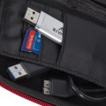 Rivacase 9101 (PU) Etui kieszeniowe Kopolimer Etylenu z Octanem Winylu (EVA) Czerwony - 2590338