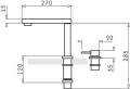 Bateria kuchenna PYRAMIS SATELLITA 3/8' 090917138 chrom - 2645158