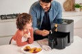 Frytkownica Panasonic NF-CC500SXE z wyświetlaczem LCD, 5 l, 1450 W, obudowa Cool touch - 2645550