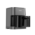 Frytkownica Panasonic NF-CC500SXE z wyświetlaczem LCD, 5 l, 1450 W, obudowa Cool touch - 2645536