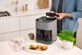 Frytkownica Panasonic NF-CC500SXE z wyświetlaczem LCD, 5 l, 1450 W, obudowa Cool touch - 2645554