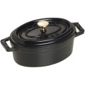 Mini garnek żeliwny owalny Staub - 250 ml, Czarny - 2626421