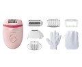 Depilator Philips Satinelle Essential BRE285/00 (kolor różowy) - 2637893