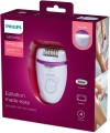 Philips Satinelle Essential Zasilany sieciowo kompaktowy depilator do nóg z lampką Opti-light - 2645264