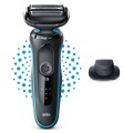 Braun Series 5 51-M1200s Golarka foliowa Przycinarka Czarny, Niebieski - 2645733