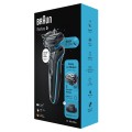 Braun Series 5 51-M1200s Golarka foliowa Przycinarka Czarny, Niebieski - 2645736