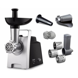 Maszynka do mielenia mięsa Tefal HV1 NE109838 1400W Czarny/Srebrny