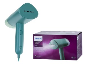 Philips 3000 series STH3010/70 odkurzacz parowy Przenośna myjka parowa 0,1 l 1000 W Zielony