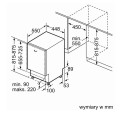 Zmywarka do zabudowy BOSCH SPV4HKX10E - 2647145