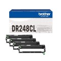 Brother DR-248CL bęben do tonera Oryginalny 4 szt. Wielopak - 2442681